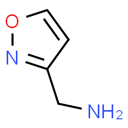ChemSpider 2D Image | 1,2-oxazol-3-ylmethanamine | C4H6N2O