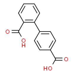 ChemSpider 2D Image | 2,4′-biphenyldicarboxylic acid | C14H10O4