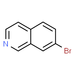 ChemSpider 2D Image | 7-Bromoisoquinoline | C9H6BrN