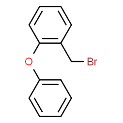 ChemSpider 2D Image | 1-(Bromomethyl)-2-phenoxybenzene | C13H11BrO