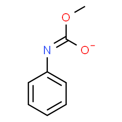 ChemSpider 2D Image | (E)-Methoxy(phenylimino)methanolate | C8H8NO2