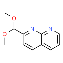 ChemSpider 2D Image | 2-Dimethoxymethyl-[1,8]naphthyridine | C11H12N2O2