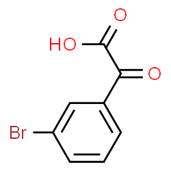 ChemSpider 2D Image | (3-Bromophenyl)(oxo)acetic acid | C8H5BrO3