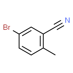 ChemSpider 2D Image | 5-Bromo-2-methylbenzonitrile | C8H6BrN