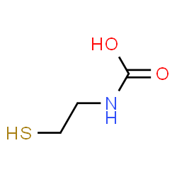 ChemSpider 2D Image | (2-Sulfanylethyl)carbamic acid | C3H7NO2S