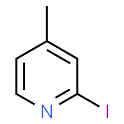 ChemSpider 2D Image | 2-Iodo-4-methylpyridine | C6H6IN