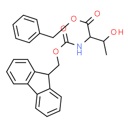 ChemSpider 2D Image | Benzyl N-[(9H-fluoren-9-ylmethoxy)carbonyl]threoninate | C26H25NO5