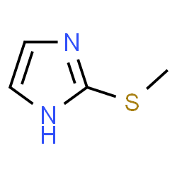 ChemSpider 2D Image | 2-(Methylthio)imidazole | C4H6N2S