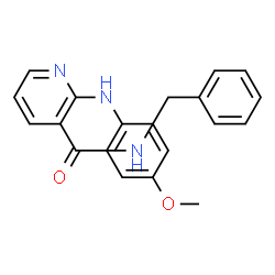 ChemSpider 2D Image | N-benzyl-2-(4-methoxyanilino)pyridine-3-carboxamide | C20H19N3O2