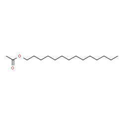 ChemSpider 2D Image | Myristyl acetate | C16H32O2