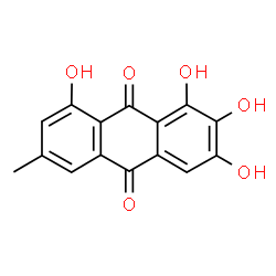 ChemSpider 2D Image | 7-hydroxyemodin | C15H10O6