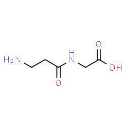 ChemSpider 2D Image | beta-ala-gly | C5H10N2O3