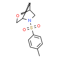ChemSpider 2D Image | 5-Tosyl-2-oxa-5-azabicyclo[2.2.1]heptane | C12H15NO3S