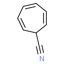 ChemSpider 2D Image | 1,3,5-Cycloheptatriene-7-carbonitrile | C8H7N