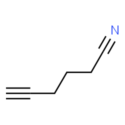 ChemSpider 2D Image | 5-Hexynenitrile | C6H7N