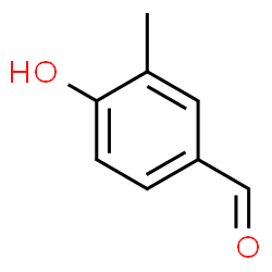 ChemSpider 2D Image | 4-Hydroxy-3-methylbenzaldehyde | C8H8O2