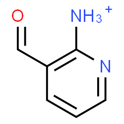 ChemSpider 2D Image | 3-Formyl-2-pyridinaminium | C6H7N2O