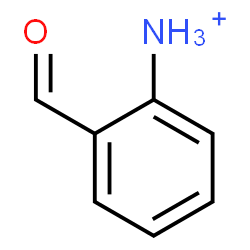 ChemSpider 2D Image | 2-Formylanilinium | C7H8NO