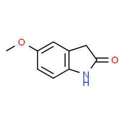 ChemSpider 2D Image | 5-METHOXYOXINDOLE | C9H9NO2
