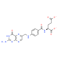 ChemSpider 2D Image | Pteroyl-L-glutamate | C19H17N7O6