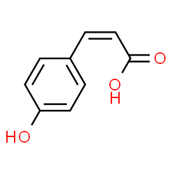 ChemSpider 2D Image | cis-4-coumaric acid | C9H8O3