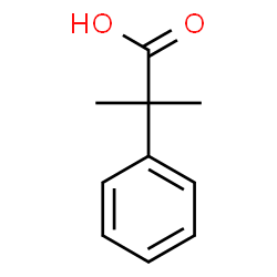 ChemSpider 2D Image | 2-Phenylisobutyric Acid | C10H12O2
