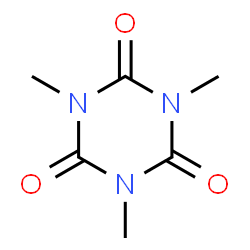 ChemSpider 2D Image | 1,3,5-TRIMETHYLCYANURIC ACID | C6H9N3O3