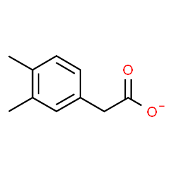 ChemSpider 2D Image | (3,4-Dimethylphenyl)acetate anion | C10H11O2