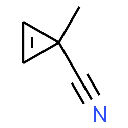 ChemSpider 2D Image | 1-Methyl-2-cyclopropene-1-carbonitrile | C5H5N