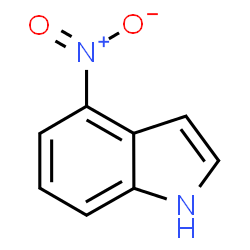 ChemSpider 2D Image | 4-Nitroindole | C8H6N2O2
