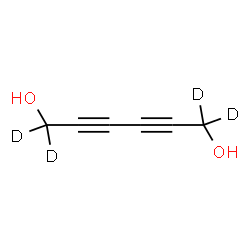 ChemSpider 2D Image | (~2~H_4_)-2,4-Hexadiyne-1,6-diol | C6H2D4O2