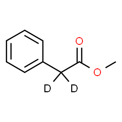 ChemSpider 2D Image | Methyl phenyl(~2~H_2_)acetate | C9H8D2O2