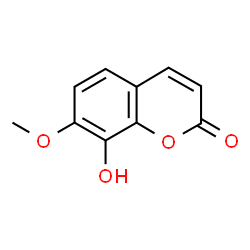 ChemSpider 2D Image | Daphnetin 7-methyl ether | C10H8O4