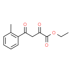 ChemSpider 2D Image | Ethyl 4-(2-methylphenyl)-2,4-dioxobutanoate | C13H14O4