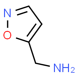 ChemSpider 2D Image | 1-(1,2-Oxazol-5-yl)methanamine | C4H6N2O