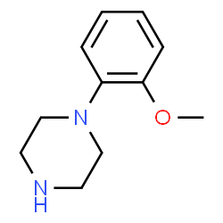 ChemSpider 2D Image | 1-(O-ANISYL)PIPERAZINE | C11H16N2O