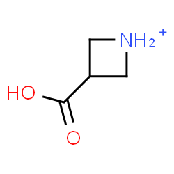 ChemSpider 2D Image | 3-Carboxyazetidinium | C4H8NO2