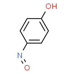 ChemSpider 2D Image | 1-$l^{1}-oxidanyl-4-nitroso-benzene | C6H4NO2