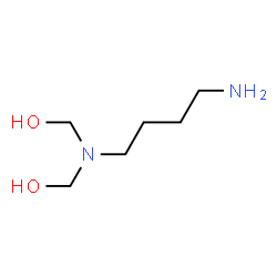 ChemSpider 2D Image | [(4-Aminobutyl)imino]dimethanol | C6H16N2O2