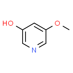 ChemSpider 2D Image | 5-Methoxy-3-pyridinol | C6H7NO2