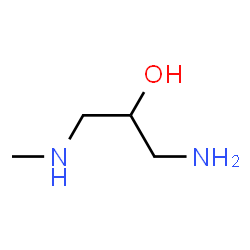 ChemSpider 2D Image | 1-Amino-3-(methylamino)-2-propanol | C4H12N2O