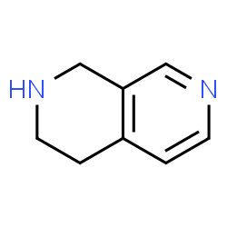 ChemSpider 2D Image | 1,2,3,4-Tetrahydro-2,7-naphthyridine | C8H10N2