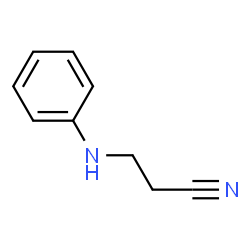 ChemSpider 2D Image | 3-Anilinopropionitrile | C9H10N2