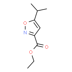 ChemSpider 2D Image | Ethyl 5-Isopropyl-3-Isoxazolecarboxylate | C9H13NO3