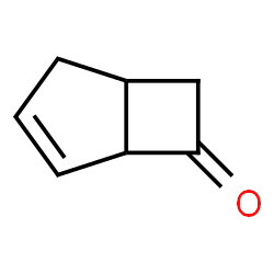 ChemSpider 2D Image | Bicyclo[3.2.0]hept-3-en-6-one | C7H8O