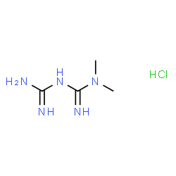 ChemSpider 2D Image | Metformin hydrochloride | C4H12ClN5