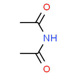 ChemSpider 2D Image | 1-(acetyl-$l^{2}-azanyl)ethanone | C4H6NO2