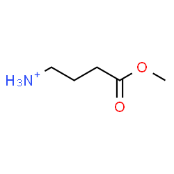 ChemSpider 2D Image | 4-Methoxy-4-oxo-1-butanaminium | C5H12NO2