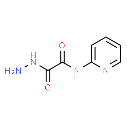 ChemSpider 2D Image | 2-Hydrazino-2-oxo-N-(2-pyridinyl)acetamide | C7H8N4O2