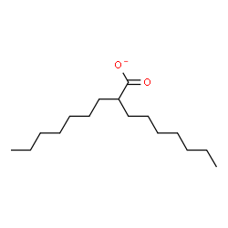 ChemSpider 2D Image | 2-Heptylnonanoate | C16H31O2